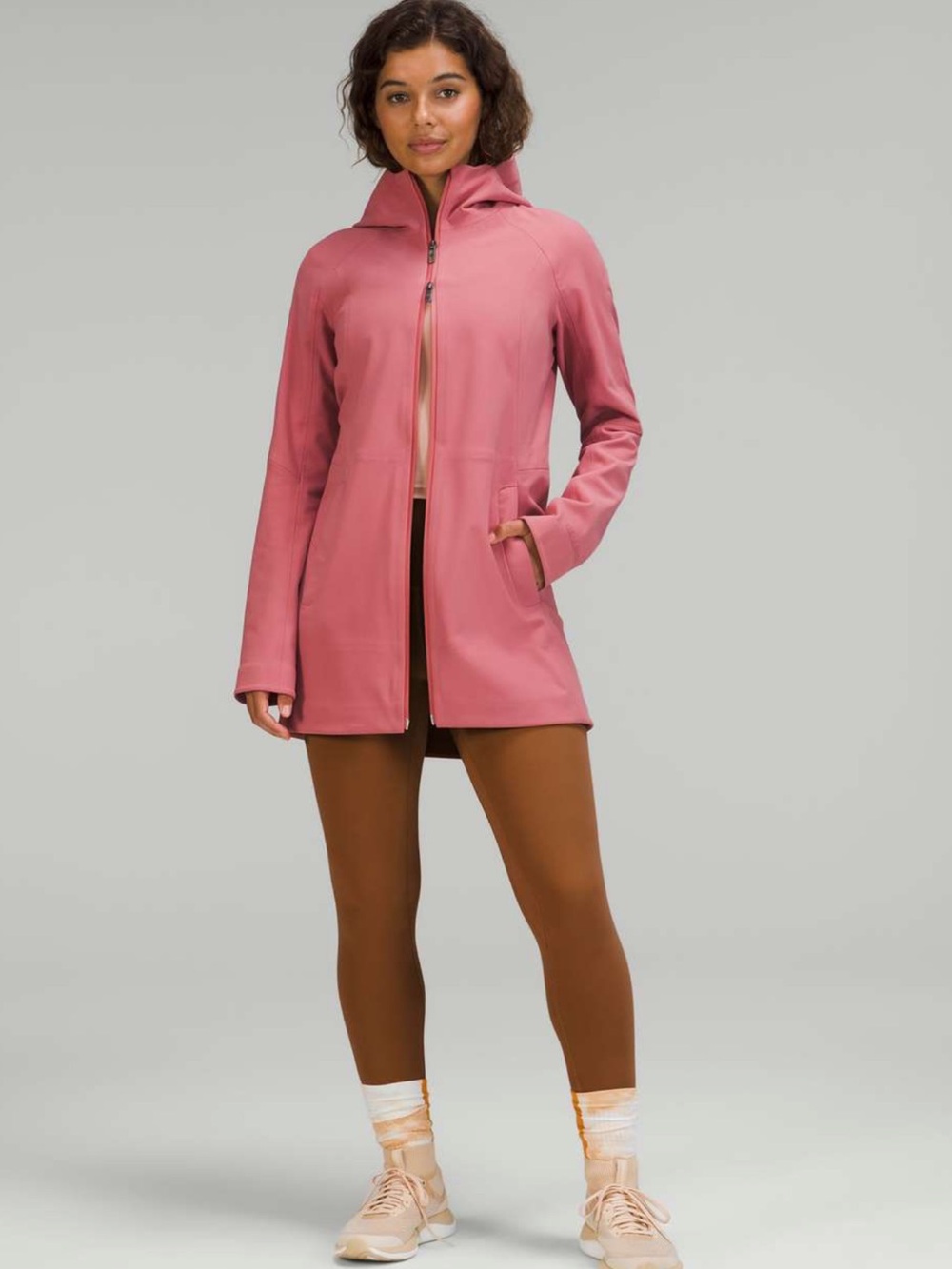 Lululemon RepelShell Rain Jacket in Brier Rose